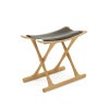 Carl Hansen & Son カール・ハンセン＆サン OW2000 Egyptian Stool エジプシャンスツール オーク（クリアラッカー塗装） 張座：サドルレザー デザイン：オーレ・ヴァンシャー