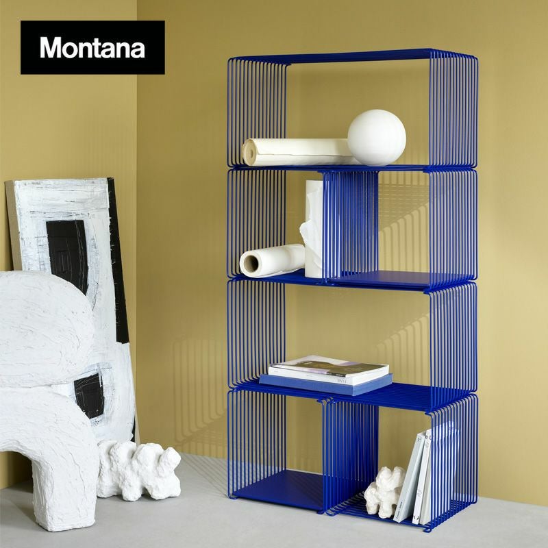 Montana モンタナ Panton Wire パントン ワイヤー フレーム シングル ハーフ 7661T サイズ：W34.8 × H17.2cm （奥行：34.8cm） カラー：7色 デザイン：Verner Panton ヴェルナー・パントン