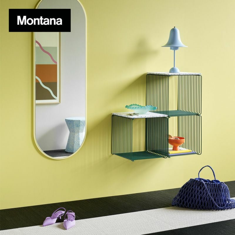 Montana モンタナ Panton Wire パントン ワイヤー フレーム ダブル 6111T サイズ：W70cm （奥行：25.7cm） カラー：7色 デザイン：Verner Panton ヴェルナー・パントン