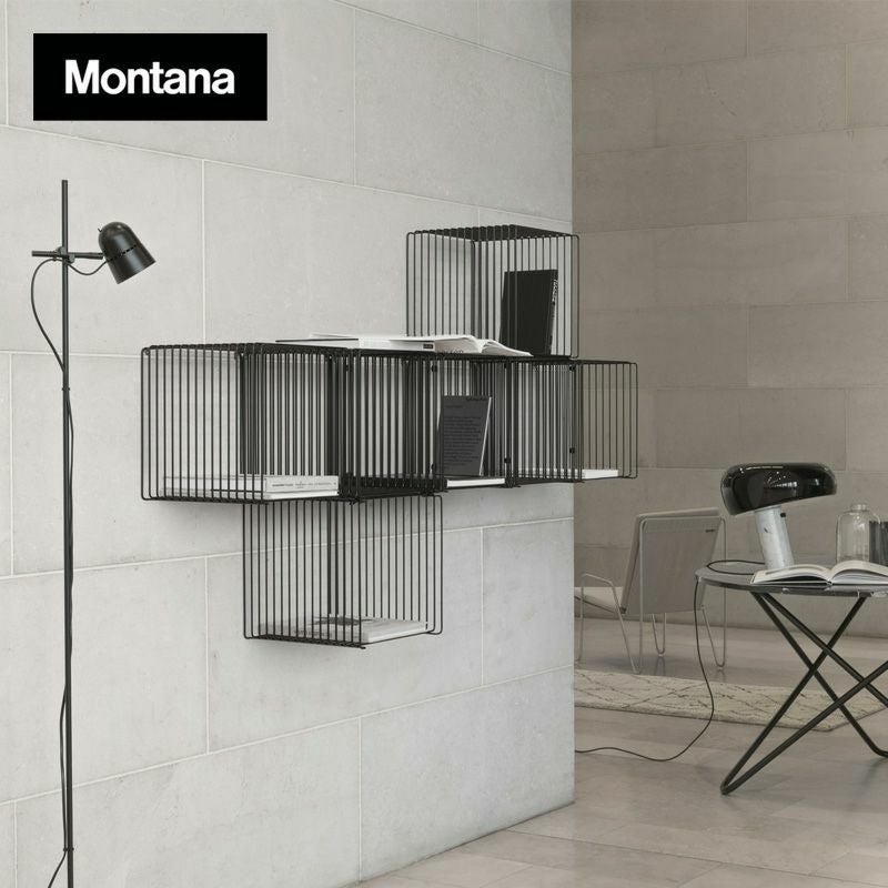 Montana モンタナ Panton Wire パントン ワイヤー フレーム シングル 6161T サイズ：W34.8cm （奥行：25.7cm） カラー：7色 デザイン：Verner Panton ヴェルナー・パントン