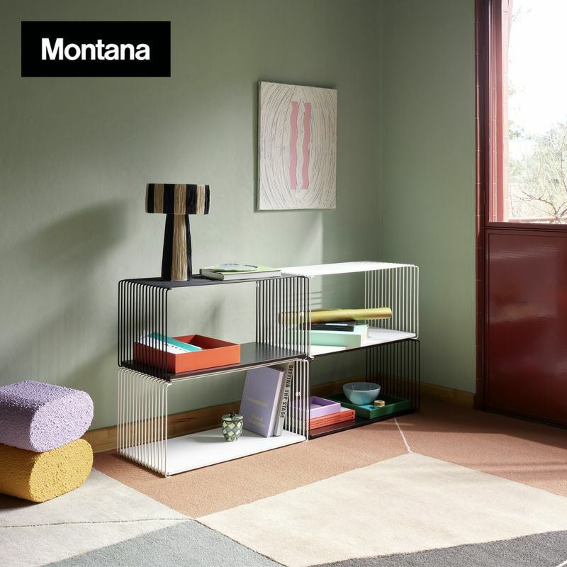 Montana モンタナ Panton Wire パントン ワイヤー専用 インレイシェルフ シングル VPW6X サイズ：W33cm （奥行：25.7cm） デザイン：Verner Panton ヴェルナー・パントン