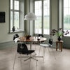 FRITZ HANSEN フリッツ・ハンセン PK3 ダイニングチェア カラードアッシュ カラー：ブラック