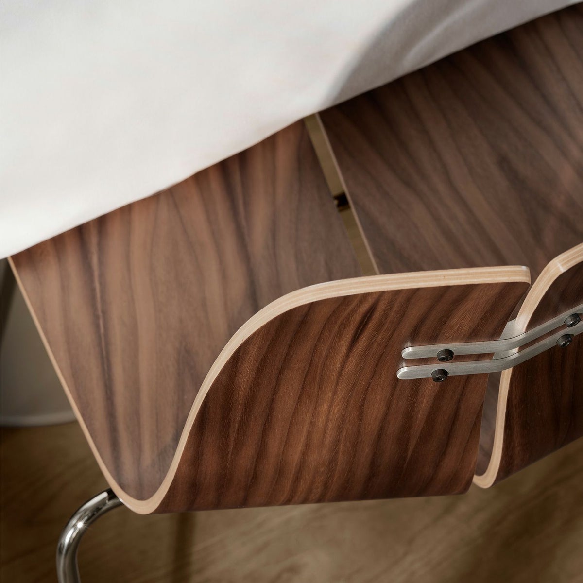 FRITZ HANSEN フリッツ・ハンセン PK3 ダイニングチェア カラー：ウォルナット ベースカラー：クローム仕上げ