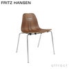 FRITZ HANSEN フリッツ・ハンセン PK3 ダイニングチェア カラー：ウォルナット ベースカラー：クローム仕上げ