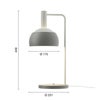 Louis Poulsen ルイスポールセン FJ Elements Table Lamp FJ エレメンツ テーブルランプ Φ175mm カラー：オリジナル・グレー デザイン：フィン・ユール