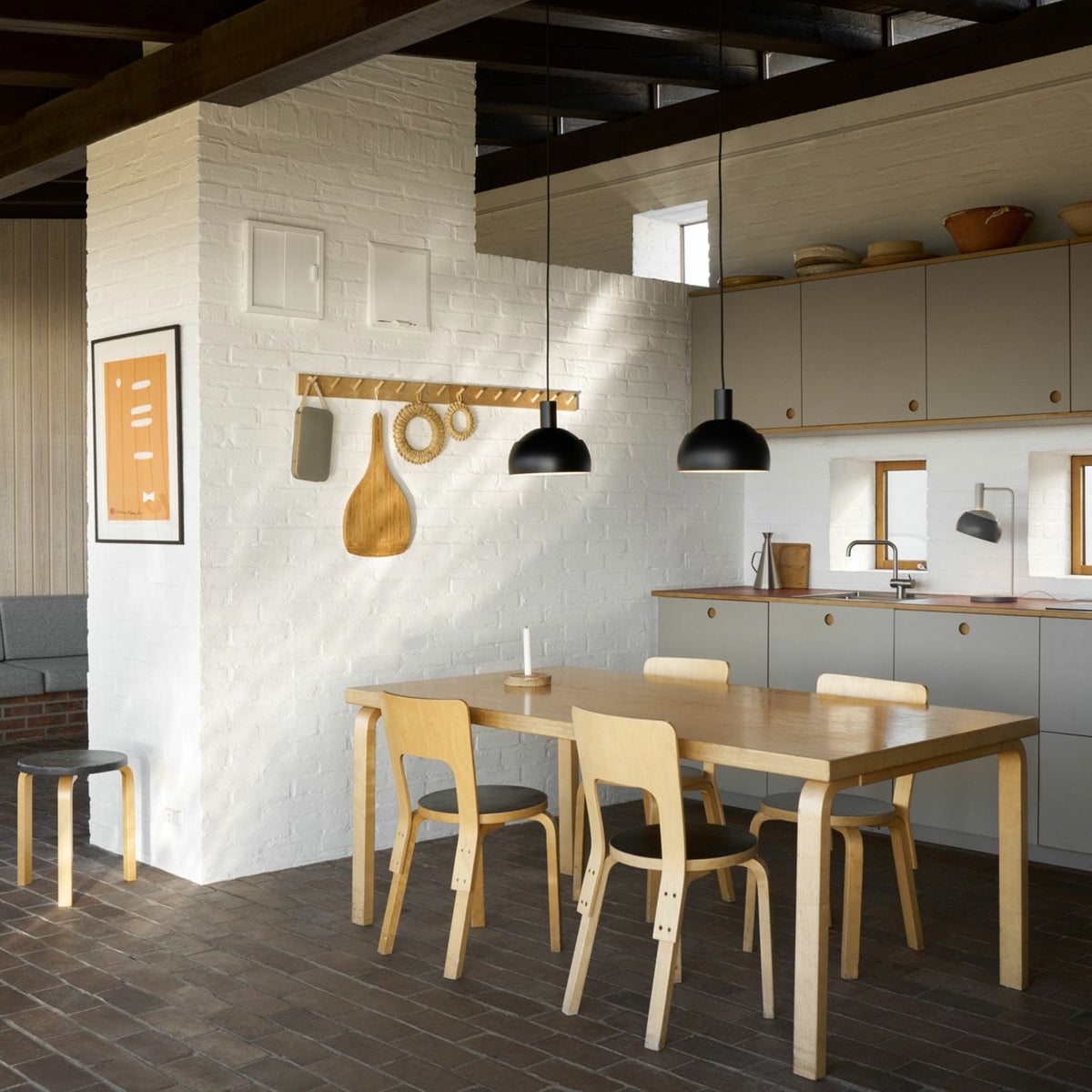 Louis Poulsen ルイスポールセン FJ Elements Pendant Lamp FJ エレメンツ ペンダントランプ Φ250mm カラー：ホワイト デザイン：フィン・ユール