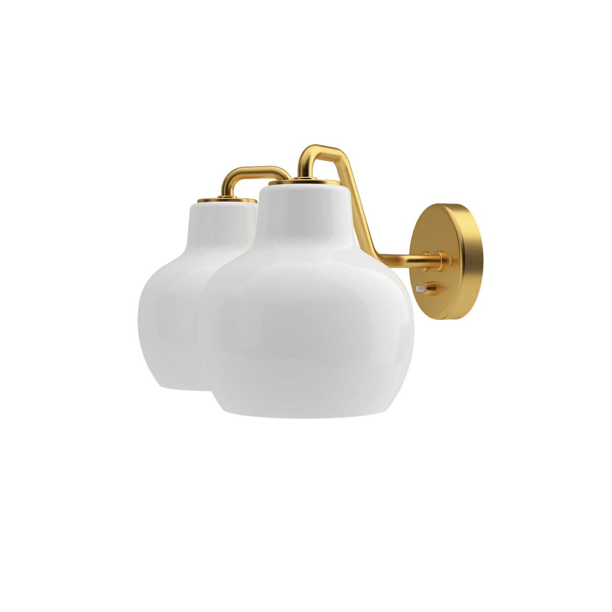 Louis Poulsen ルイスポールセン VL Ring Crown Wall 2 リングクラウン ウォール 2灯 ウォールライト Φ190 ヴィルヘルム・ラウリッツェン