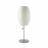 Herman Miller ハーマンミラー BUBBLE LAMPS バブルランプ Cigar Lotus Table Lamp シガー ロータス テーブルランプ ブラッシュドニッケル デザイン：ジョージ・ネルソン