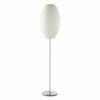 Herman Miller ハーマンミラー BUBBLE LAMPS バブルランプ Cigar Lotus Floor Lamp シガー ロータス フロアランプ Mサイズ ブラッシュ デザイン：ジョージ・ネルソン