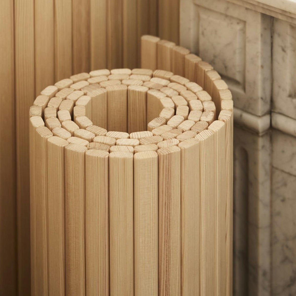 Artek アルテック 100 SCREEN スクリーン パーティション Size C W200cm × H130cm クリアラッカー仕上げ デザイン：アルヴァ・アアルト