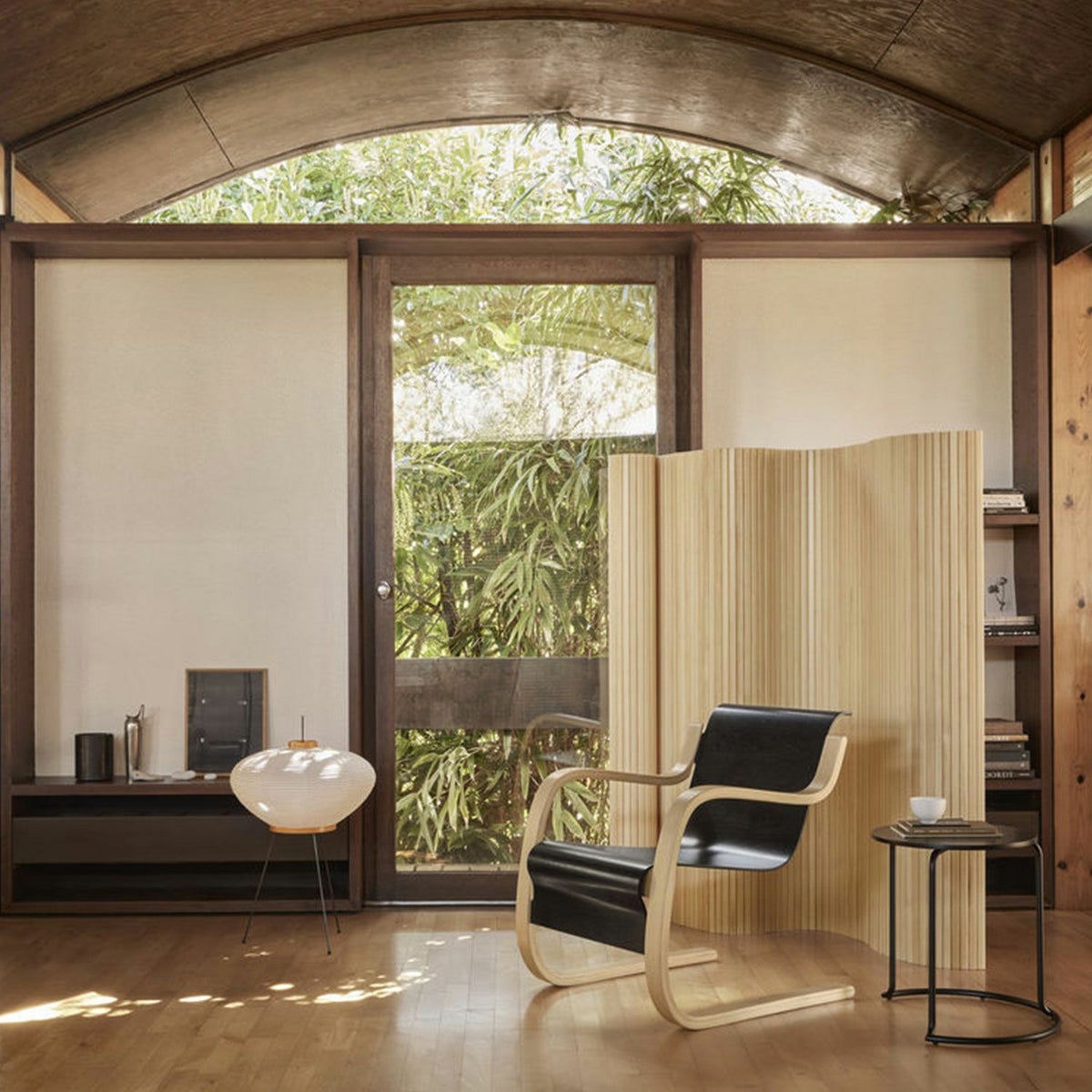 Artek アルテック 100 SCREEN スクリーン パーティション Size D W200cm × H100cm クリアラッカー仕上げ デザイン：アルヴァ・アアルト