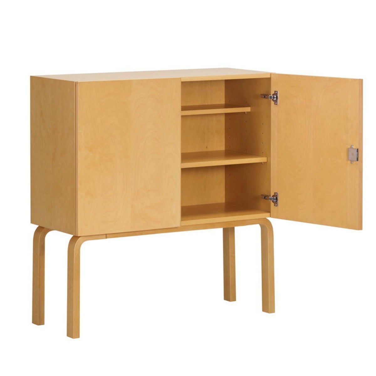 Artek アルテック CABINET 250 キャビネット 250 収納家具 ストレージ サイズ：95×60cm 高さ100cm 4本脚 バーチ ハニーステイン デザイン：アルヴァ・アアルト