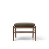 Carl Hansen & Son カール・ハンセン＆サン OW149F コロニアルスツール オットマン フットスツール ウォルナット （オイルフィニッシュ） 張座：レザー Terra テラ デザイン：オーレ・ヴァンシャー
