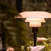 Louis Poulsen ルイスポールセン PH 3/2 Dusty Terracotta Table Lamp PH 3/2 ダスティー・テラコッタ テーブルランプ スタンドライト Φ285mm カラー：ダスティ・テラコッタ 真鍮エイジング加工 デザイン：ポール・ヘニングセン