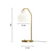 Louis Poulsen ルイスポールセン VL Ring Crown Table Lamp リングクラウン テーブルランプ Φ150 乳白ガラス デザイン：ヴィルヘルム・ラウリッツェン
