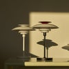 Louis Poulsen ルイスポールセン PH 80 Portable ポータブル LED テーブルランプ スタンドライト Φ230mm （シルヴァー・クローム） ポール・ヘニングセン