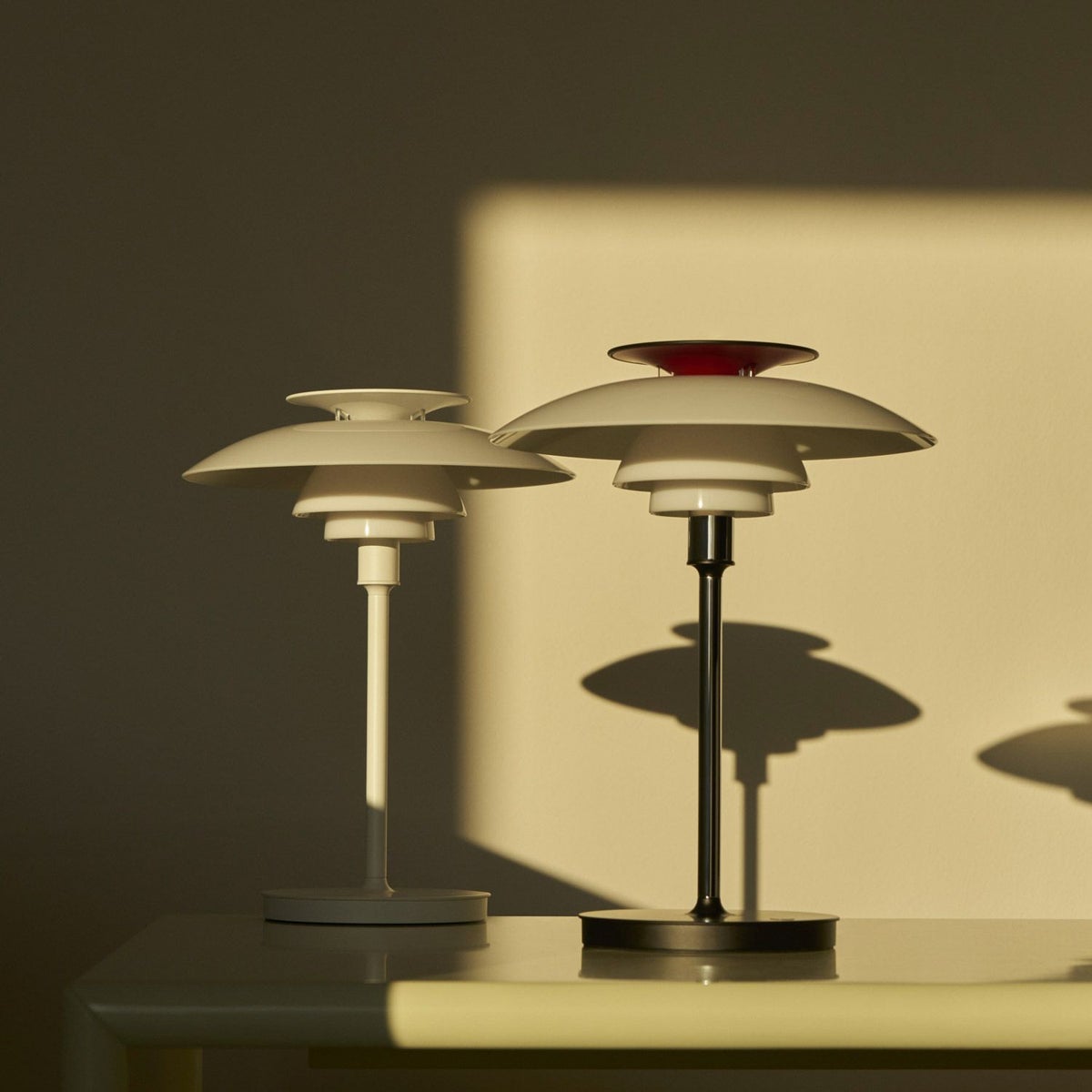 Louis Poulsen ルイスポールセン PH 80 Portable ポータブル LED テーブルランプ スタンドライト Φ230mm （ホワイト） ポール・ヘニングセン