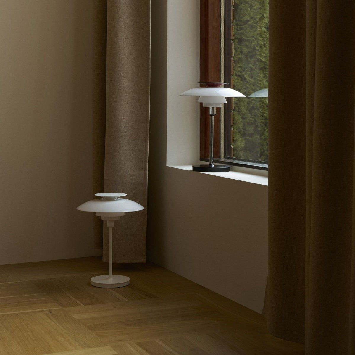 Louis Poulsen ルイスポールセン PH 80 Portable ポータブル LED テーブルランプ スタンドライト Φ230mm （ホワイト） ポール・ヘニングセン