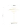 Louis Poulsen ルイスポールセン PH 80 Portable ポータブル LED テーブルランプ スタンドライト Φ230mm （ホワイト） ポール・ヘニングセン