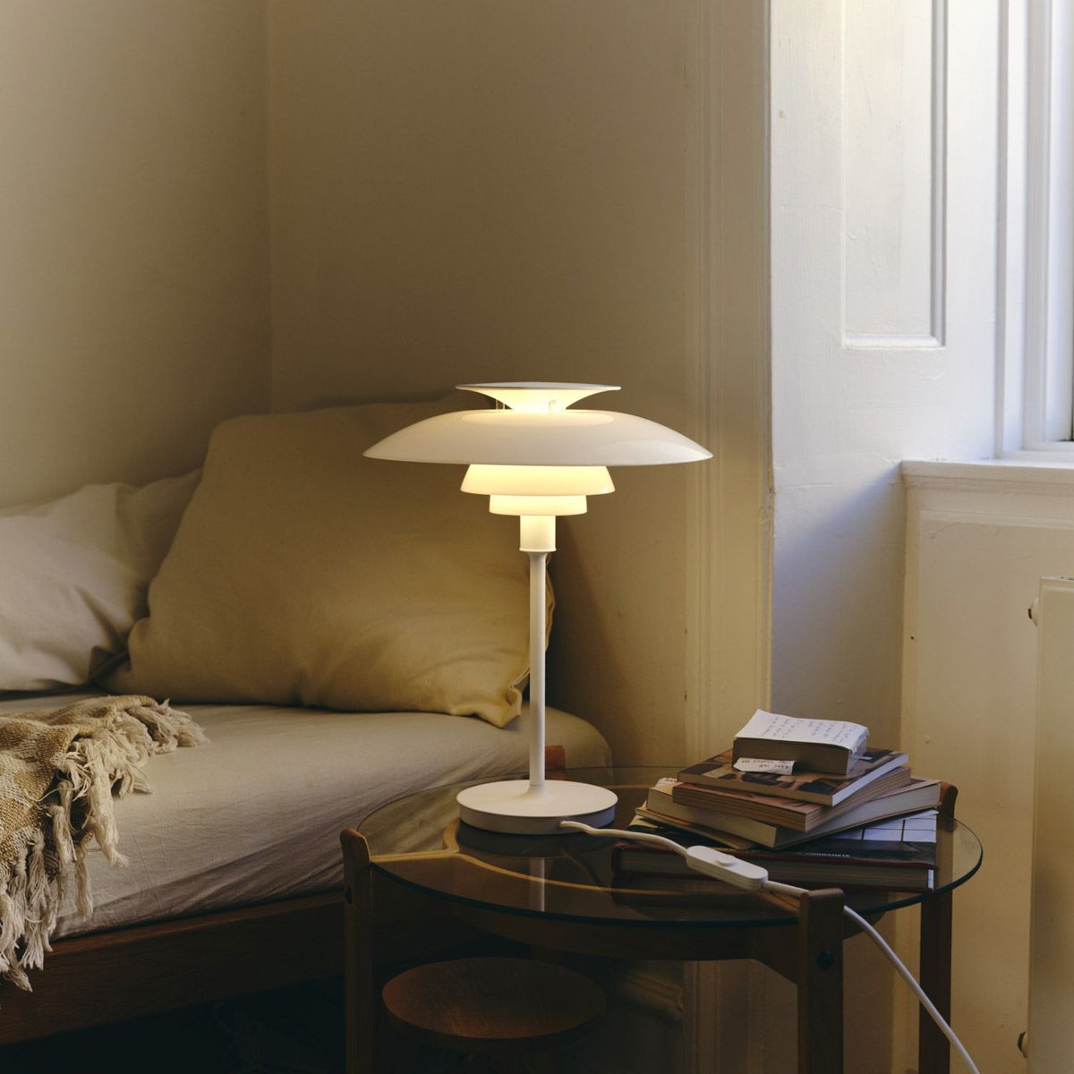 Louis Poulsen ルイスポールセン PH 80 Table Lamp テーブルランプ スタンドライト Φ320mm （シルヴァー・クローム） ポール・ヘニングセン