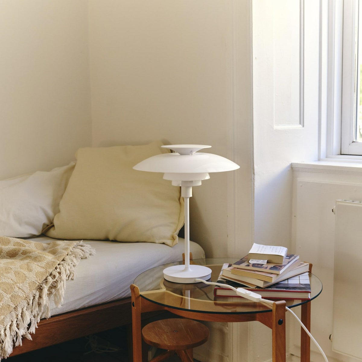 Louis Poulsen ルイスポールセン PH 80 Table Lamp テーブルランプ スタンドライト Φ320mm （ホワイト） ポール・ヘニングセン