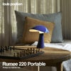 Louis Poulsen ルイスポールセン Rumee 220 Portable Lamp ルーミー 220 ポータブル LED テーブルランプ スタンドライト カラー：3色 ガブリエル・タン