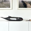 Vitra ヴィトラ Eames House Whale イームズ ハウスホエール ソリッドアッシュ ハンドペイント 鯨 くじら クジラ オブジェ カラー：ブラック デザイン：チャールズ＆レイ・イームズ
