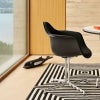 Vitra ヴィトラ Eames House Whale イームズ ハウスホエール ソリッドアッシュ ハンドペイント 鯨 くじら クジラ オブジェ カラー：ブラック デザイン：チャールズ＆レイ・イームズ