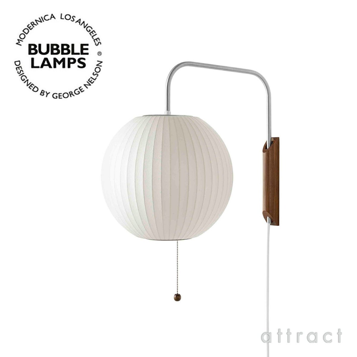Herman Miller ハーマンミラー BUBBLE LAMPS バブルランプ Ball Wall Scone ボール ウォールランプ ワンサイズ デザイン：ジョージ・ネルソン