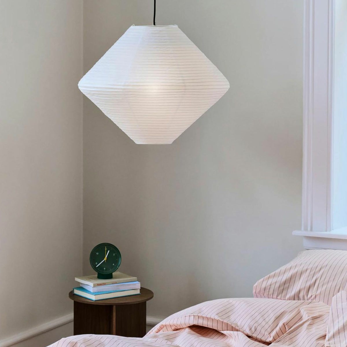 HAY ヘイ Paper Shade ペーパーシェード Diamond ダイヤモンド ペンダントランプ 照明 和紙 サイズ：3種類 デザイン：HAY コードセット付属