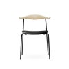 Carl Hansen & Son カール・ハンセン＆サン CH88P オーク （ソープフィニッシュ） ブラックフレーム 張座：レザー（Thor） デザイン：ハンス・J・ウェグナー