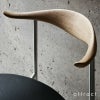 Carl Hansen & Son カール・ハンセン＆サン CH88P オーク （ソープフィニッシュ） ブラックフレーム 張座：レザー（Thor） デザイン：ハンス・J・ウェグナー