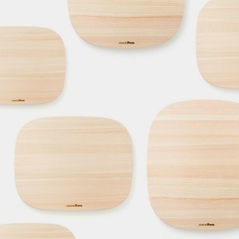 more trees モア・トゥリーズ まな板 カッティングボード ヒノキ 檜 サイズ：3種類 デザイン：深澤 直人