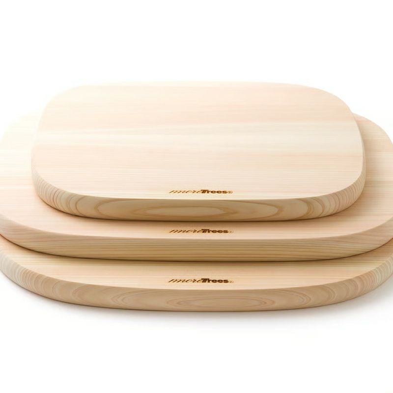 more trees モア・トゥリーズ まな板 カッティングボード ヒノキ 檜 サイズ：3種類 デザイン：深澤 直人