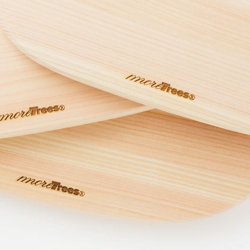 more trees モア・トゥリーズ まな板 カッティングボード ヒノキ 檜 サイズ：3種類 デザイン：深澤 直人