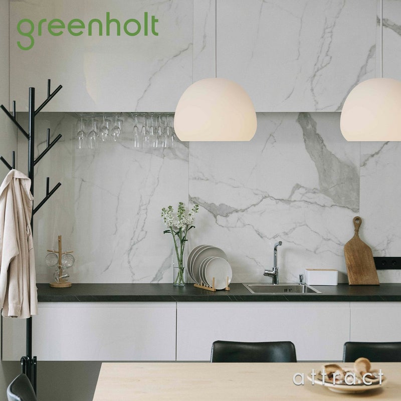 GREENHOLT グリーンホルト WATA-GUMO GLASS ワタグモ グラス ペンダントライト Φ210mm