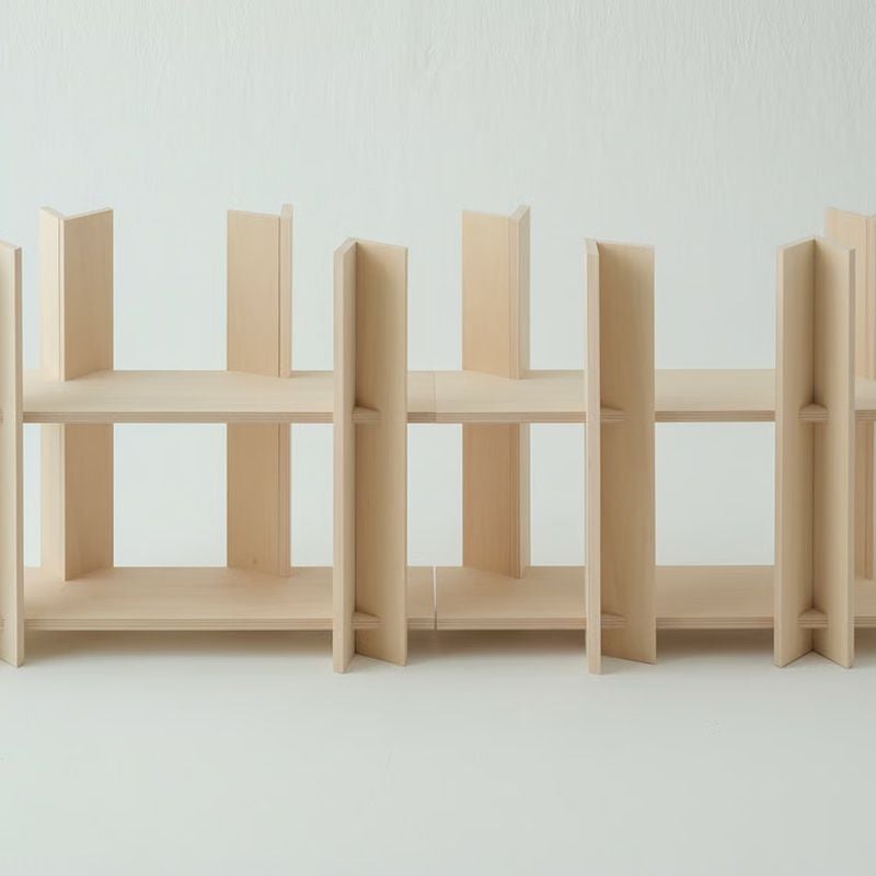 more trees モア・トゥリーズ KODACHI こだち コダチ シェルフ 棚 シナ合板 デザイン：隈 研吾