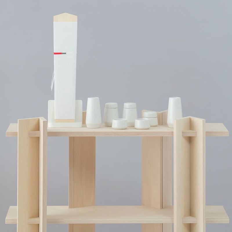 more trees モア・トゥリーズ KODACHI こだち コダチ シェルフ 棚 シナ合板 デザイン：隈 研吾