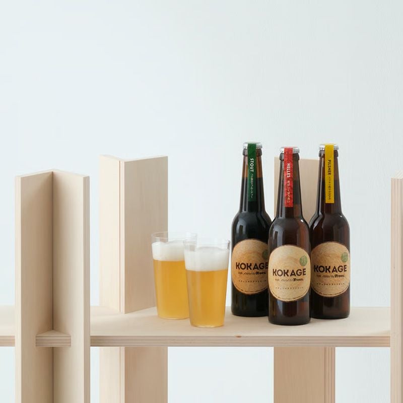 more trees モア・トゥリーズ KODACHI こだち コダチ シェルフ 棚 シナ合板 デザイン：隈 研吾