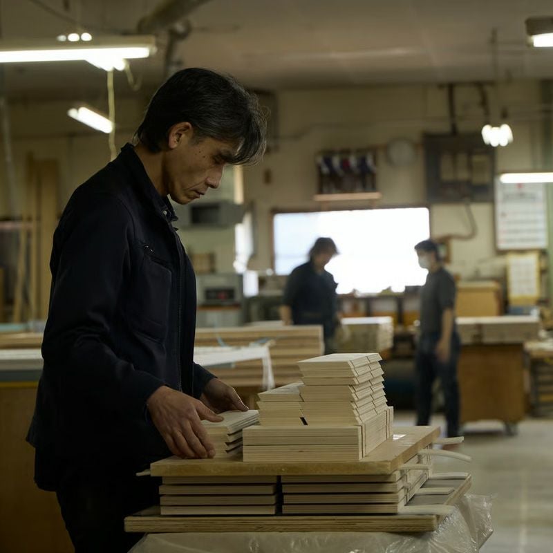 more trees モア・トゥリーズ KODACHI こだち コダチ シェルフ 棚 シナ合板 デザイン：隈 研吾