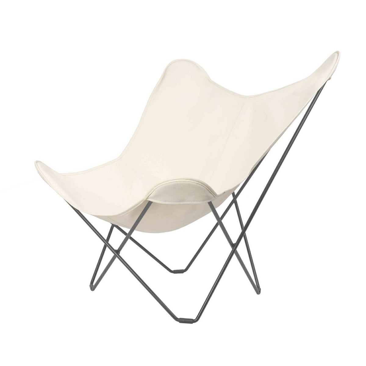 CUERO クエロ BKF Chair BKFチェア Butterfly Chair outdoor sunbrella fabric バタフライチェア アウトドアサンブレラファブリック ラウンジチェア デザイン：アントニオ・ボネット、フアン・クルチャン、ホルヘ・フェラーリ=ハードイ