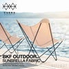 CUERO クエロ BKF Chair BKFチェア Butterfly Chair outdoor sunbrella fabric バタフライチェア アウトドアサンブレラファブリック ラウンジチェア デザイン：アントニオ・ボネット、フアン・クルチャン、ホルヘ・フェラーリ=ハードイ