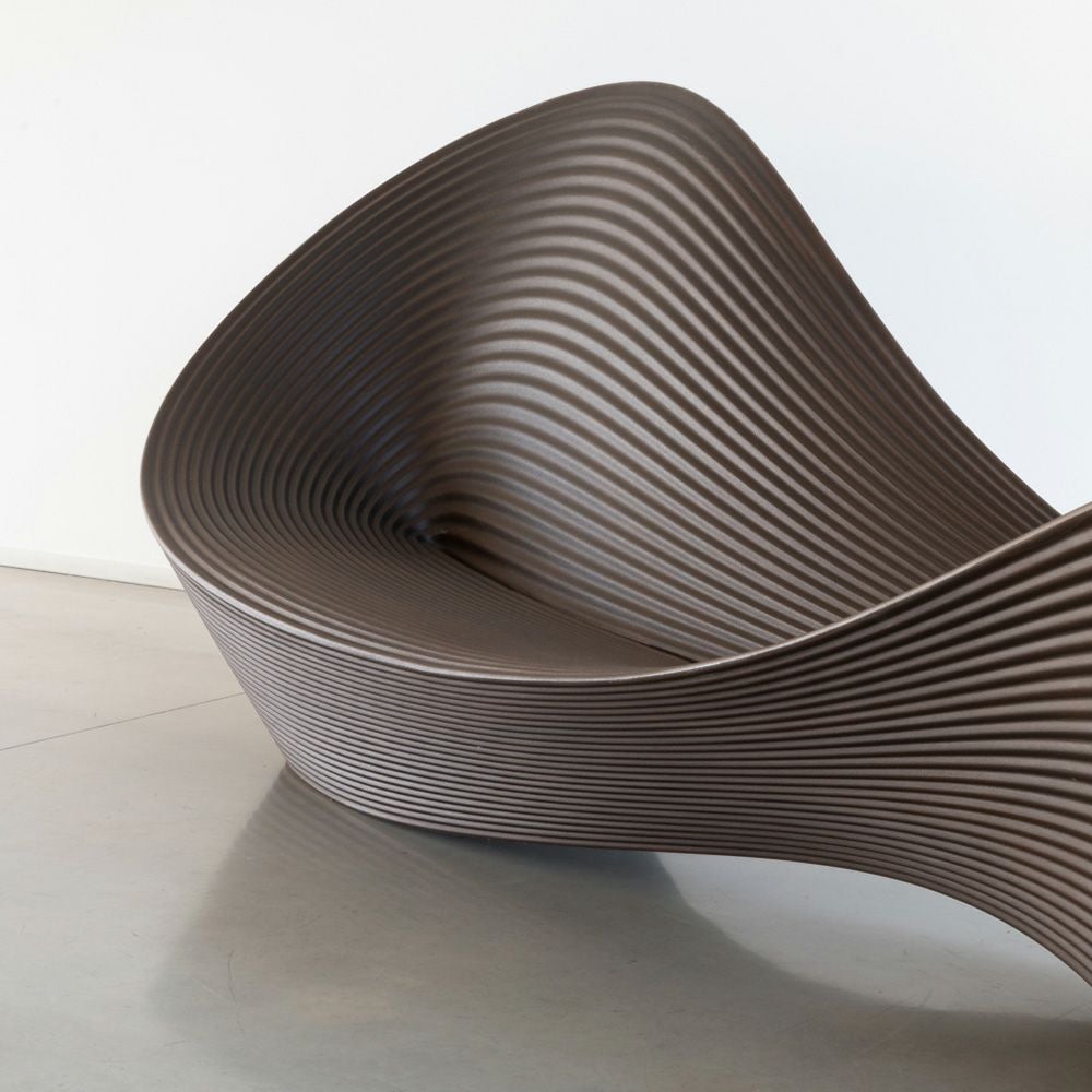 MAGIS マジス Folly フォーリー ベンチ ラウンジチェア アームチェア アウトドア カラー：ラストブラウン Ron Arad ロン　アラッド SD18