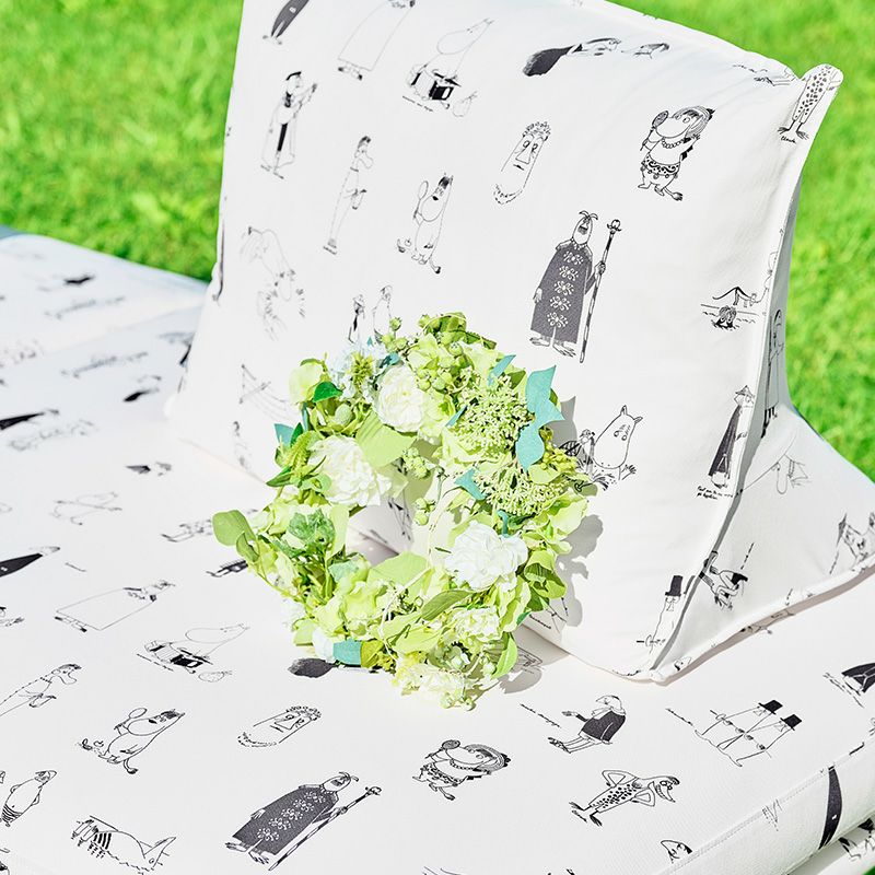 ムーミン × リーン・ロゼ コラボレーションソファ MOOMIN Riviera ムーミン リビエラ ligne roset リーン・ロゼ ROSETPrado ロゼプラド 限定ファブリック Iランク デザイン：クリスチャン・ウェルナー