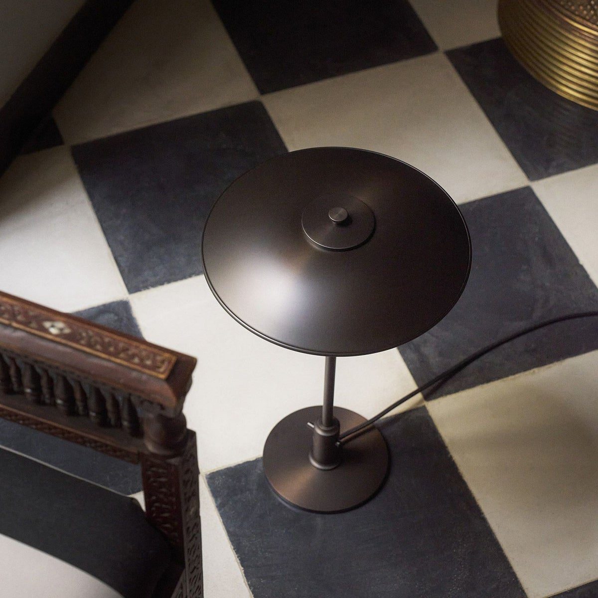 Louis Poulsen ルイスポールセン PH 3/2 Aged Brass Opal Table Lamp PH 3/2 エイジド・ブラス オパール テーブルランプ スタンドライト Φ285mm （エイジド・ブラス × 乳白ガラス） デザイン：ポール・ヘニングセン