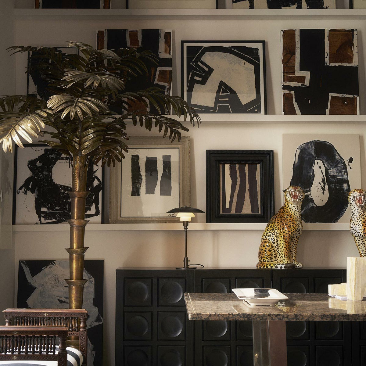 Louis Poulsen ルイスポールセン PH 3/2 Aged Brass Opal Table Lamp PH 3/2 エイジド・ブラス オパール テーブルランプ スタンドライト Φ285mm （エイジド・ブラス × 乳白ガラス） デザイン：ポール・ヘニングセン