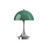 Louis Poulsen ルイスポールセン Panthella 160 Portable パンテラ 160 ポータブル （V3） テーブルランプ カラー：オパール・グリーン クローム デザイン：ヴェルナー・パン