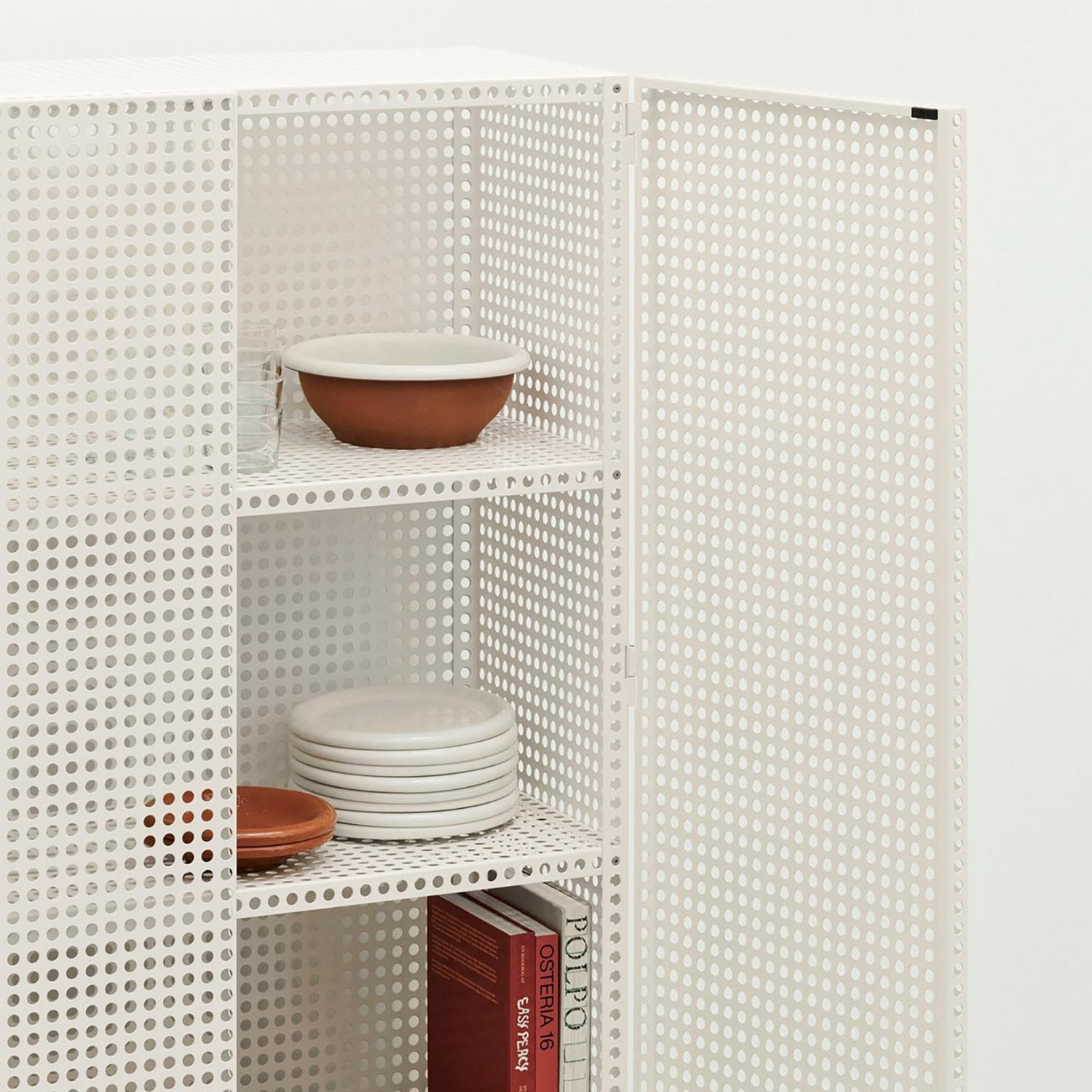 HAY ヘイ Perforated Cabinet Floor パーフォレイテッド キャビネット フロア L ラージサイズ 収納 デザイン：ミュラー・ヴァン・セーヴェレン