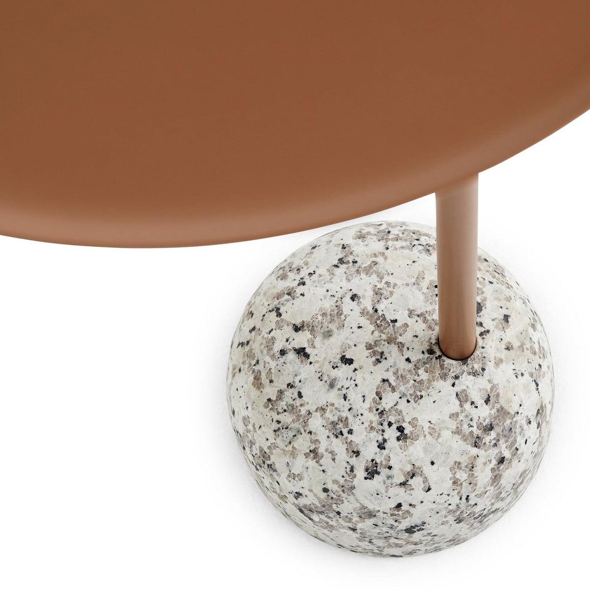 HAY ヘイ Bowler Table ボウラー テーブル Φ36cm スチール 花崗岩 ハンドル サイドテーブル デザイン：シェーン・シュネック