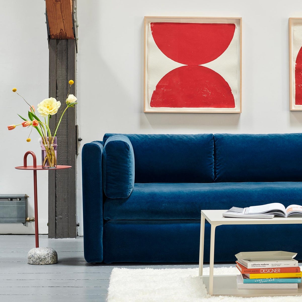 HAY ヘイ Bowler Table ボウラー テーブル Φ36cm スチール 花崗岩 ハンドル サイドテーブル デザイン：シェーン・シュネック